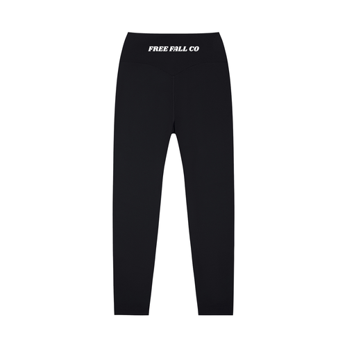 Black High-Waisted Yoga Leggings
