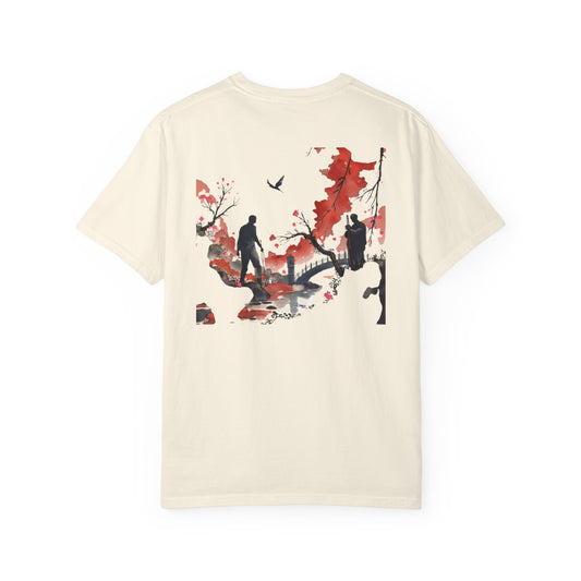 Artistic Flower Graphic T