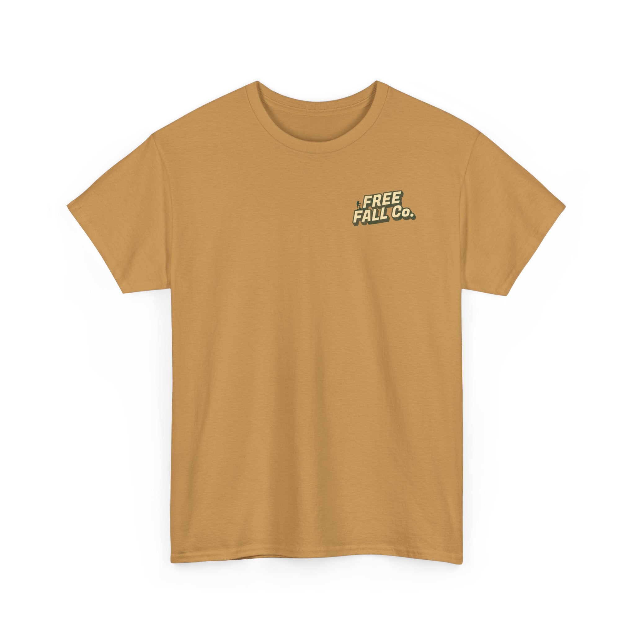 Stay Free Camping Tee — 'Stay Free' Vintage Outdoor Graphic T-Shirt