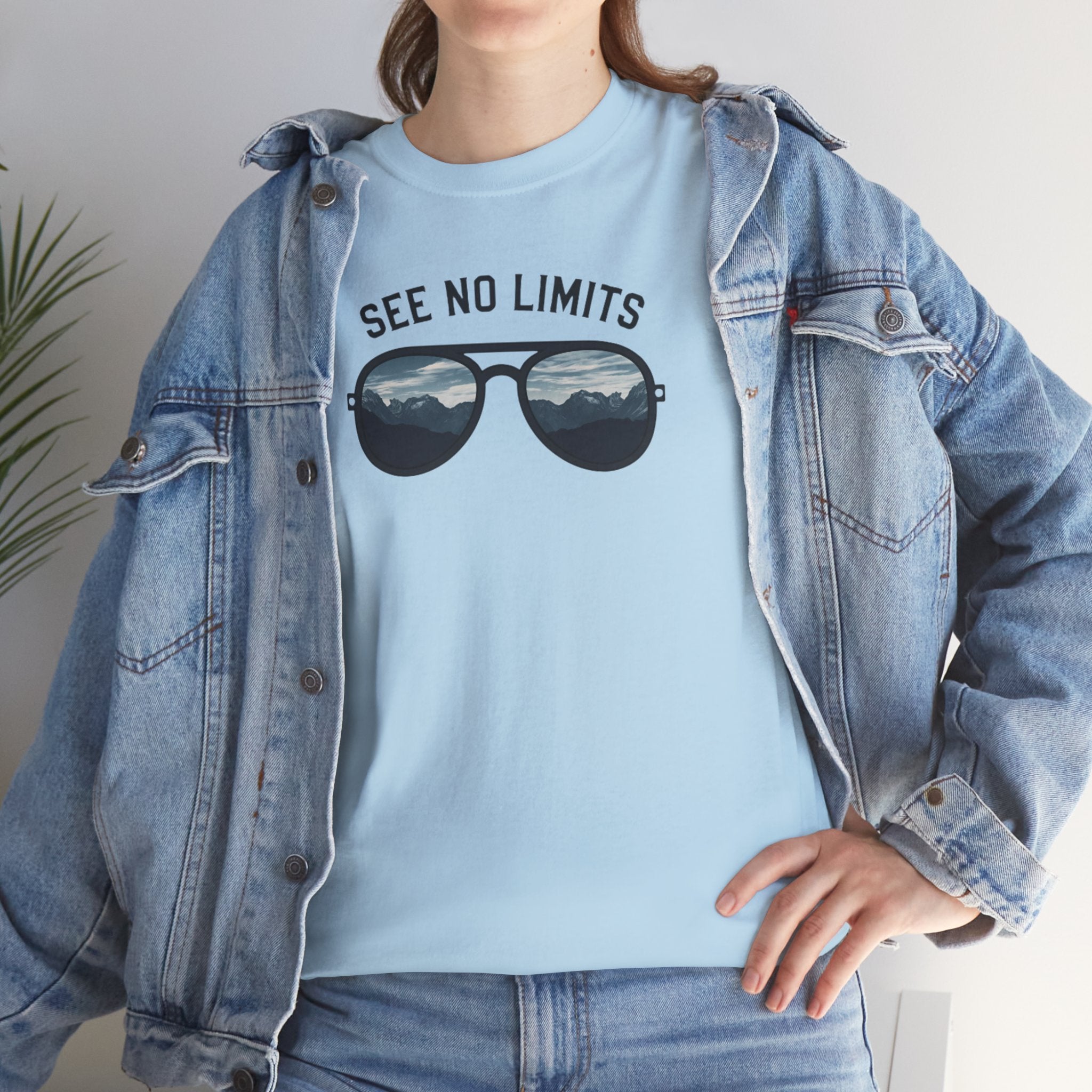 See No Limits Sunglasses Tee — Inspirational Graphic T-Shirt