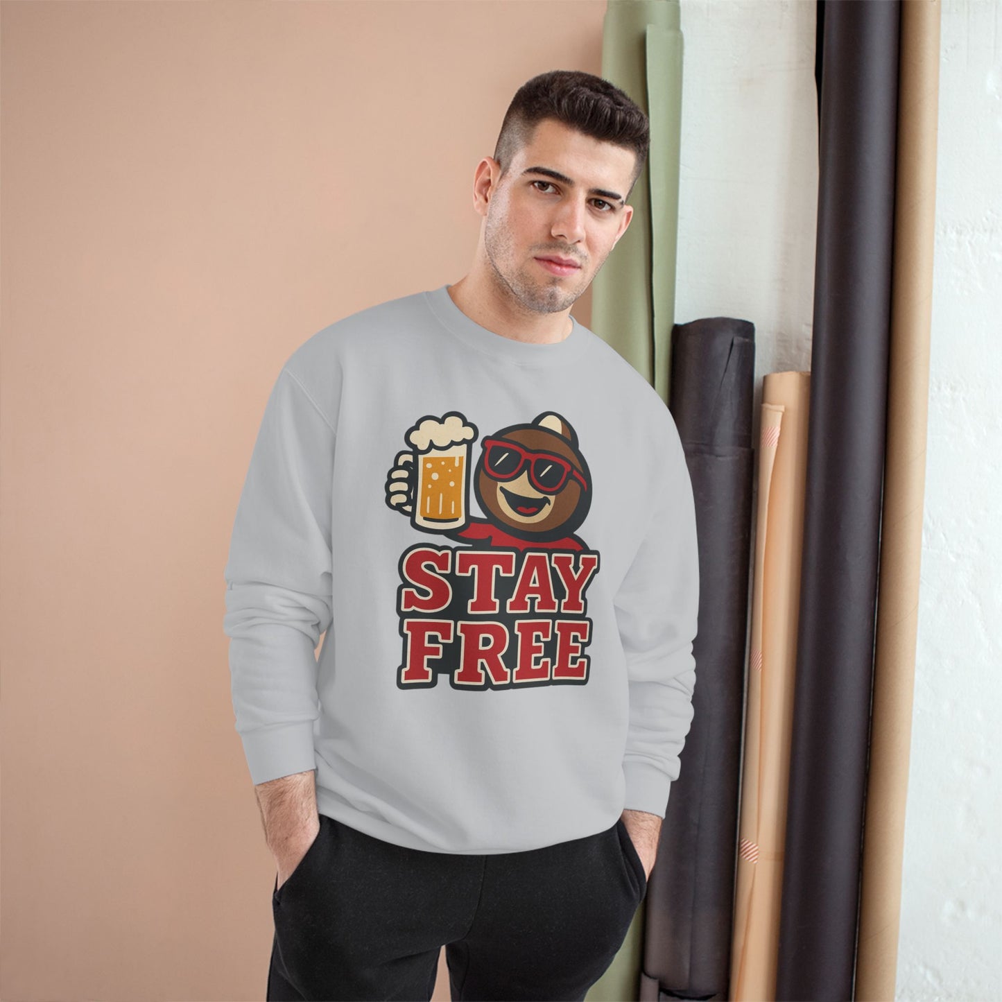 Stay Free Cheers Buck Champion Sweatshirt