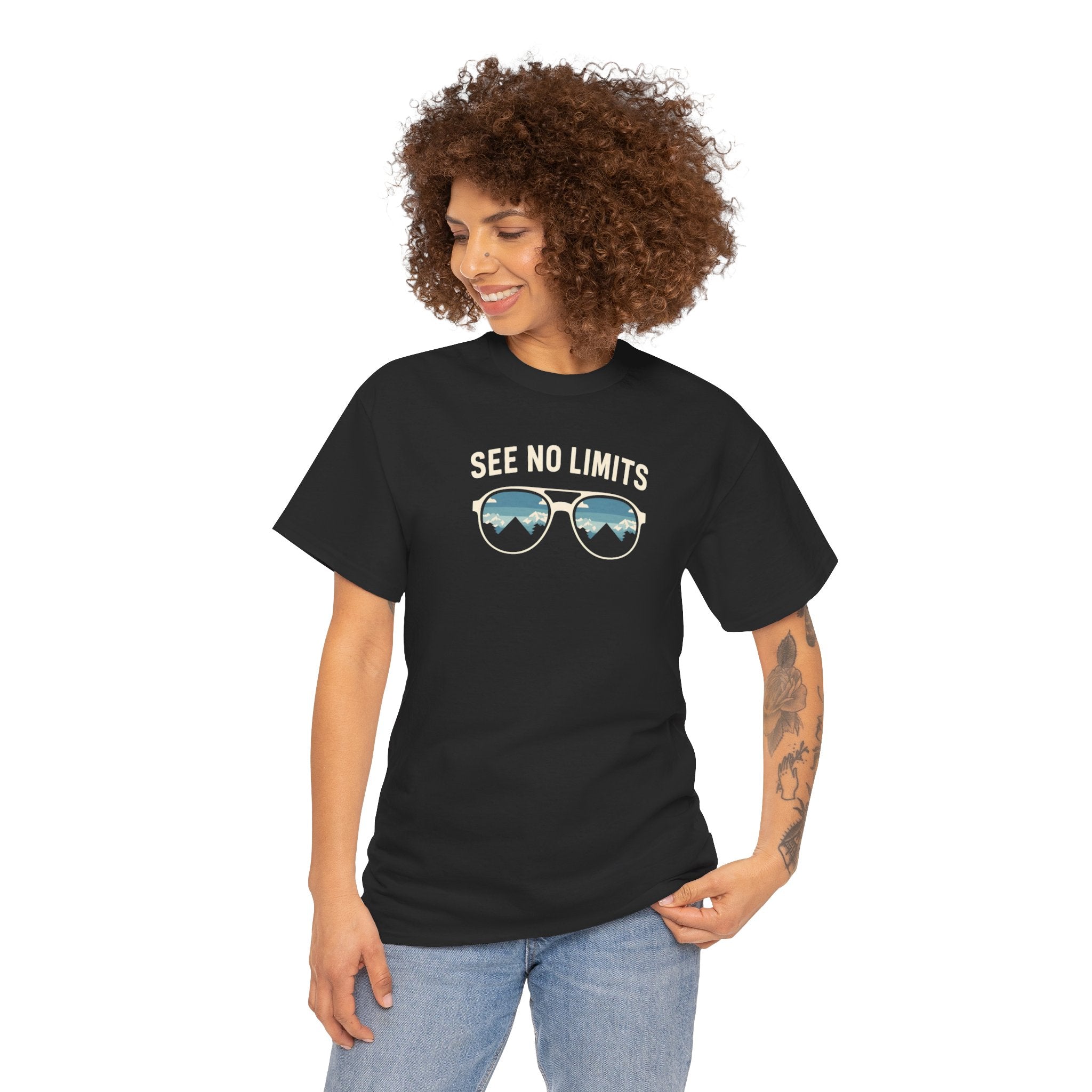 See No Limits Sunglasses Tee — Inspirational Graphic T-Shirt