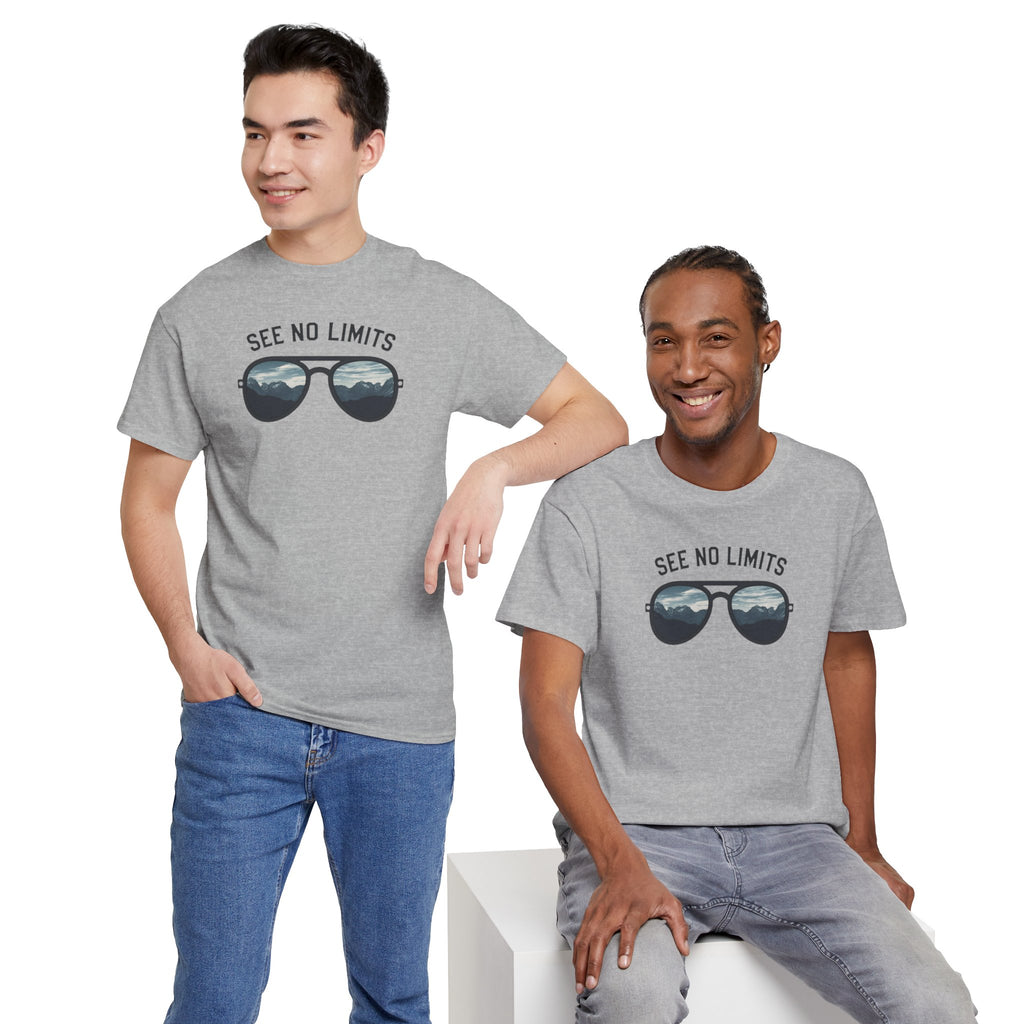See No Limits Sunglasses Tee — Inspirational Graphic T-Shirt