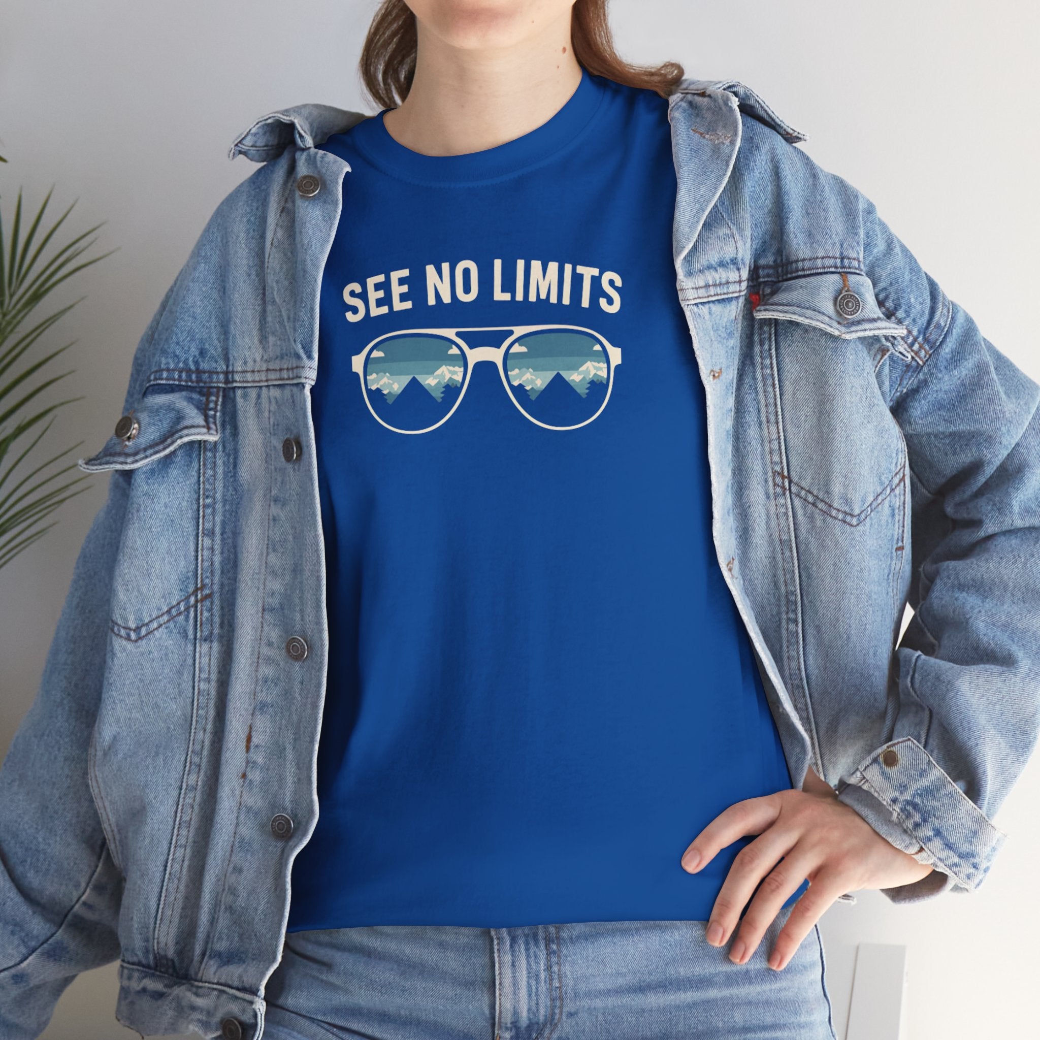 See No Limits Sunglasses Tee — Inspirational Graphic T-Shirt