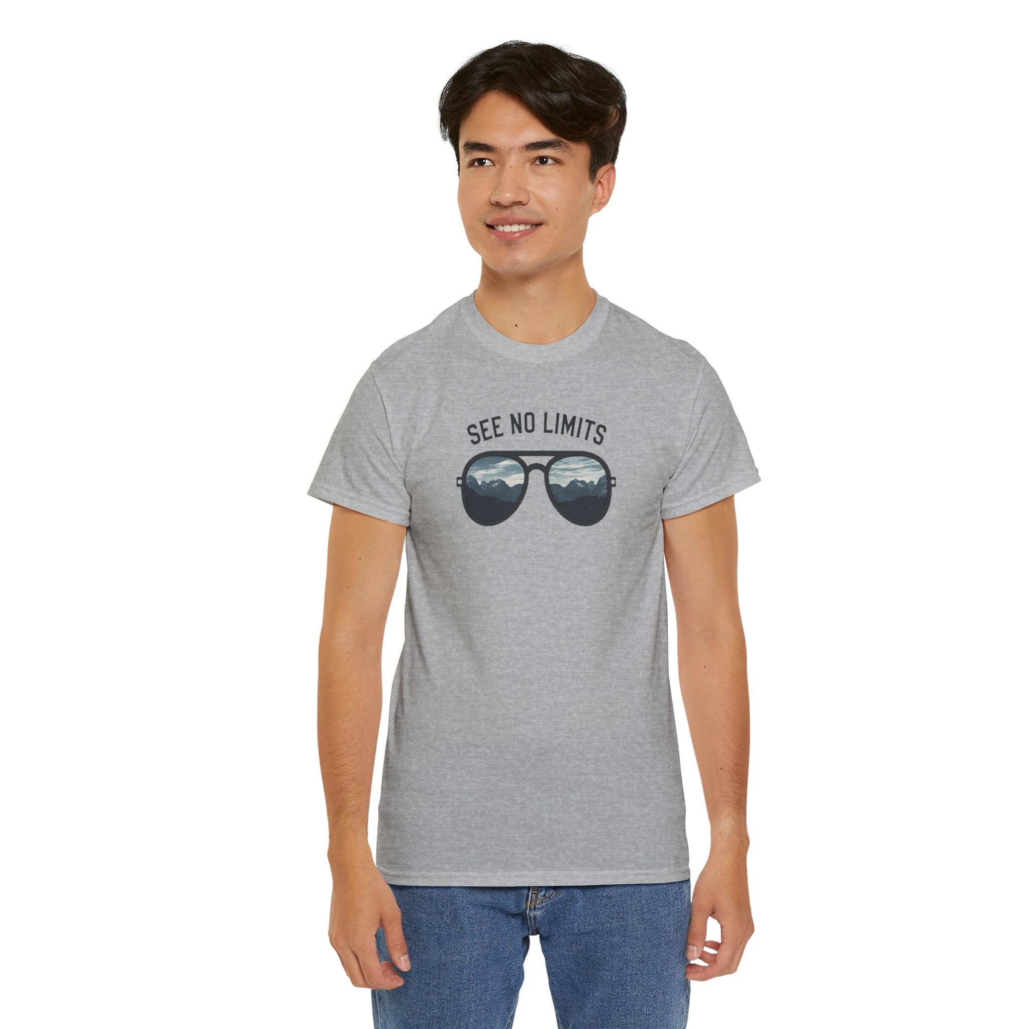 See No Limits Sunglasses Tee — Inspirational Graphic T-Shirt
