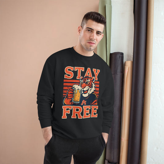 Stay Free Tigers Champion Crewneck