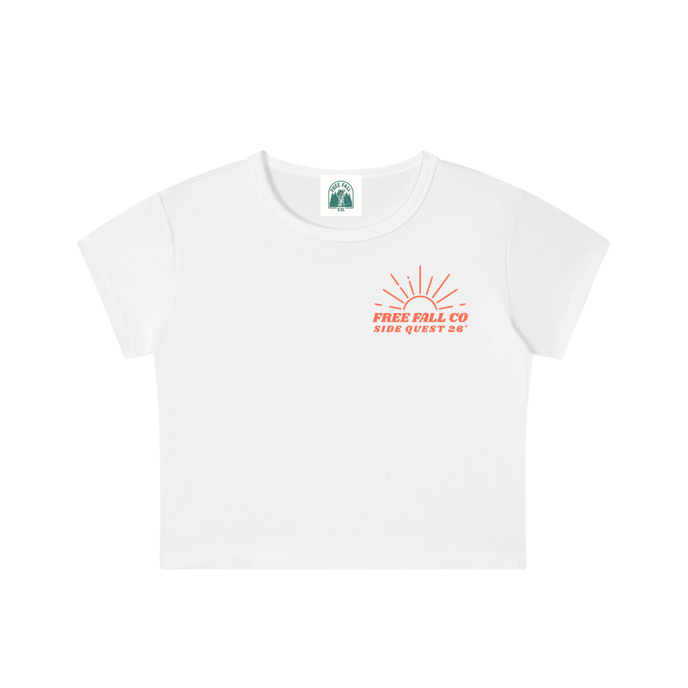 Sun Drunk Crop Top T-Shirt