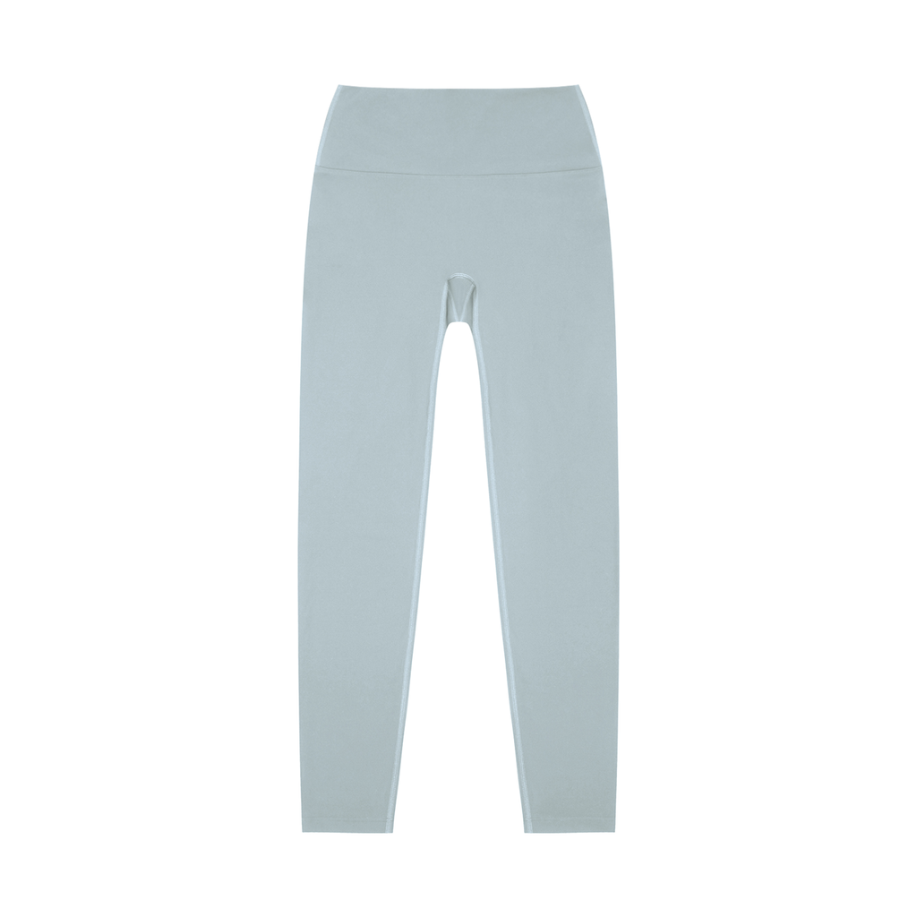 Haze Blue High-Waisted Yoga Leggings