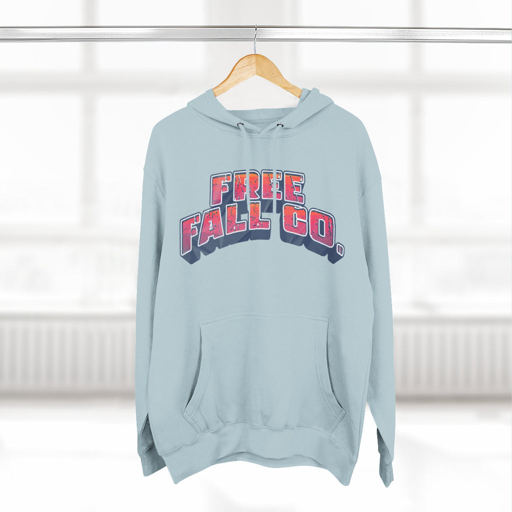 Free Fall Co. Retro Logo Hoodie - Vintage
