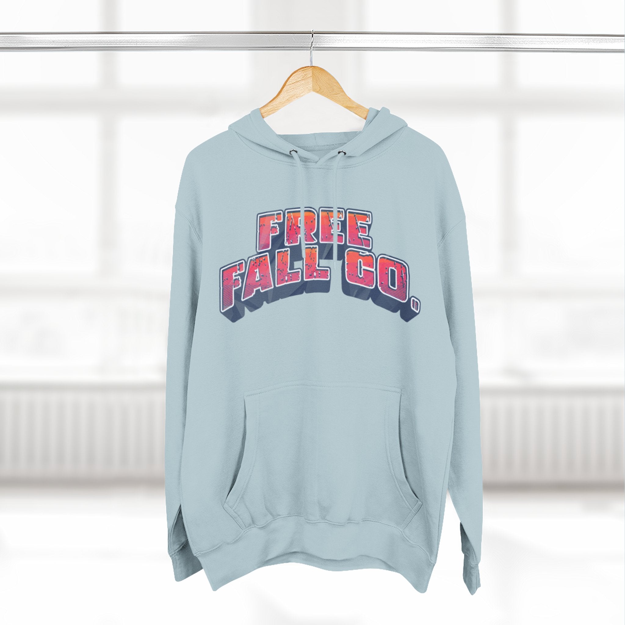 Free Fall Co. Retro Logo Hoodie - Vintage