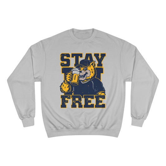 Stay Free Wolverine Champion Crew