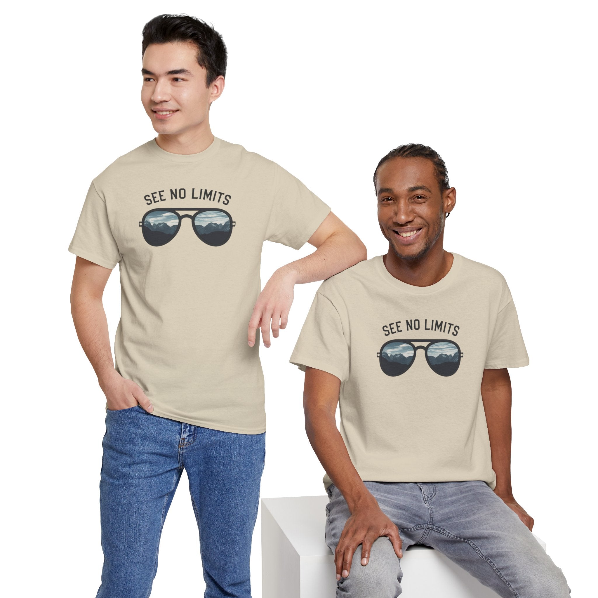 See No Limits Sunglasses Tee — Inspirational Graphic T-Shirt