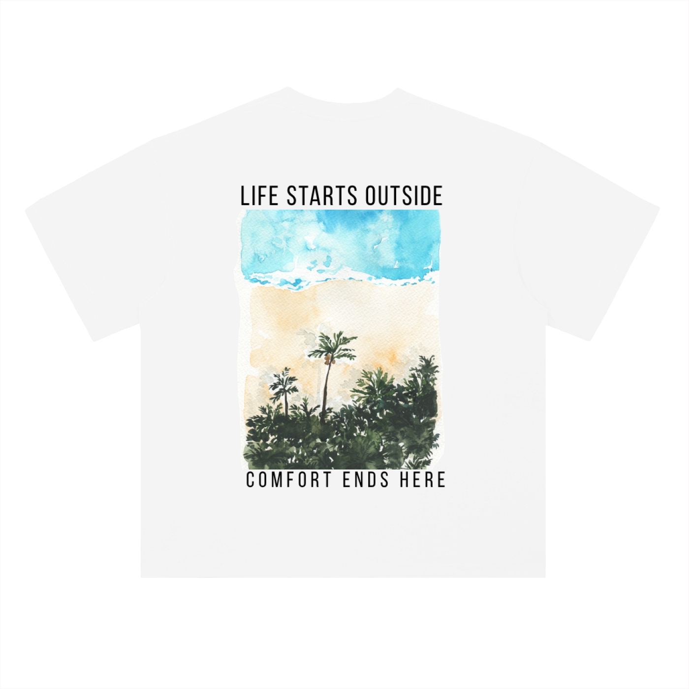 Tropical Escape Tee – Life Starts Outside