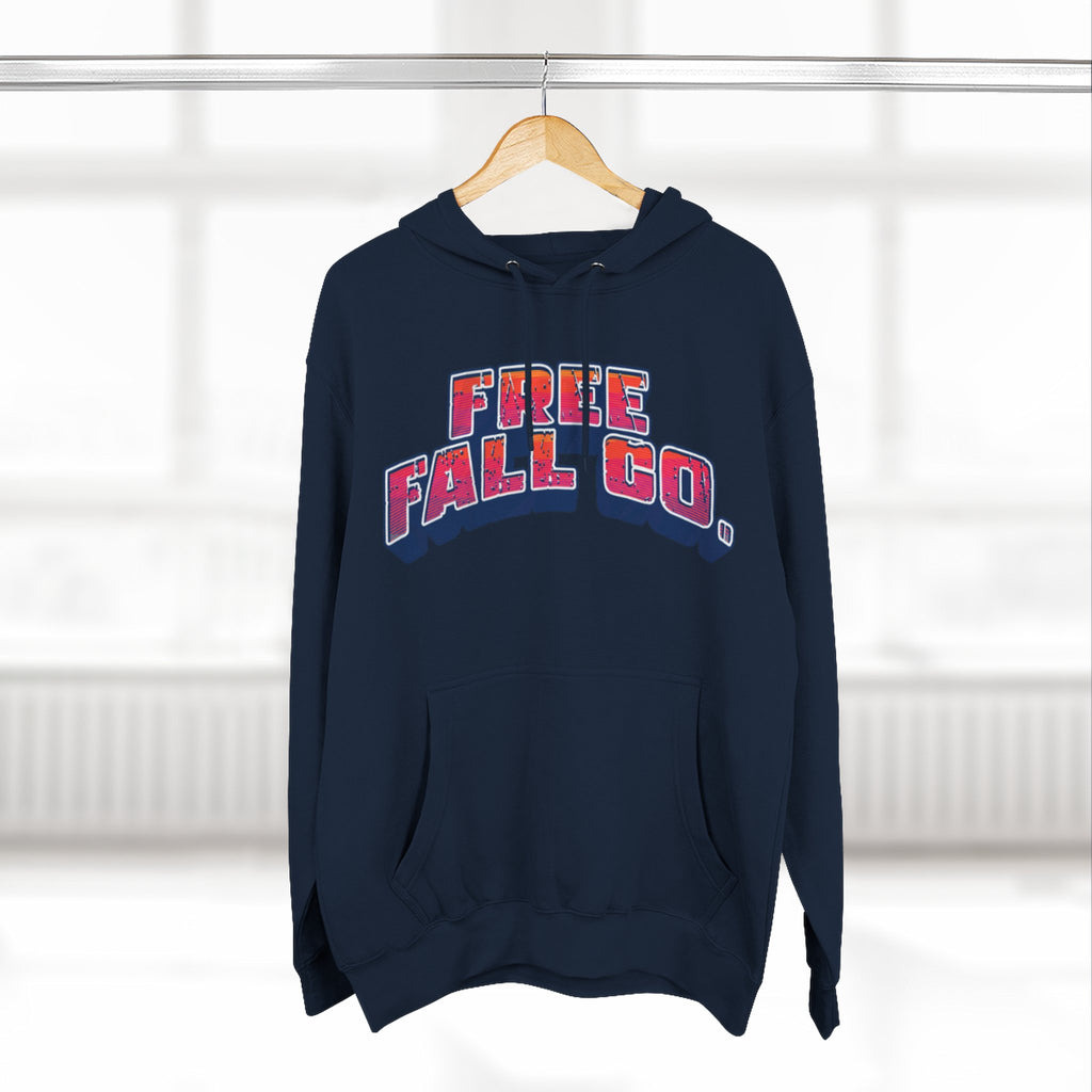 Free Fall Co. Retro Logo Hoodie - Vintage