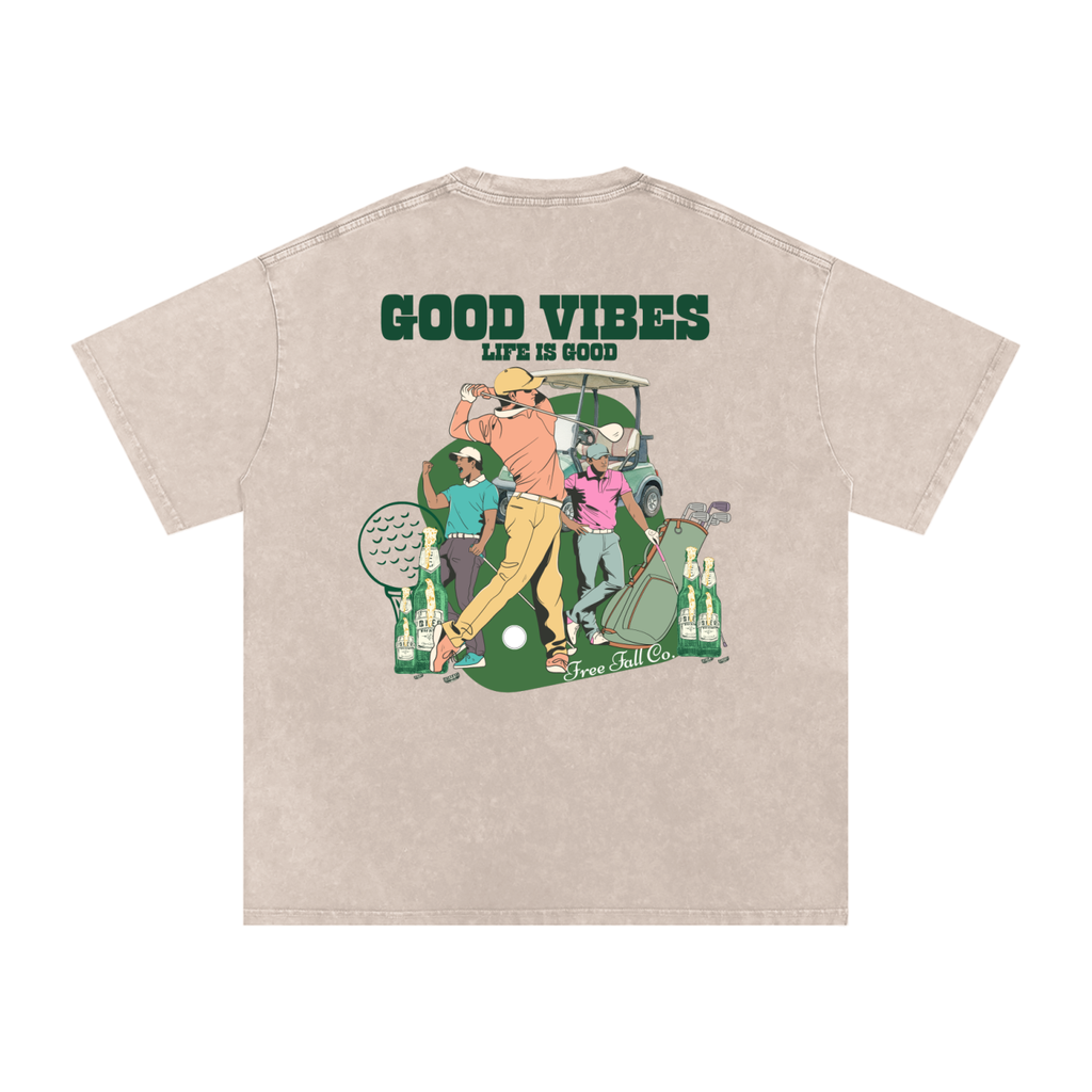 Good Vibes Only Golf T-Shirt