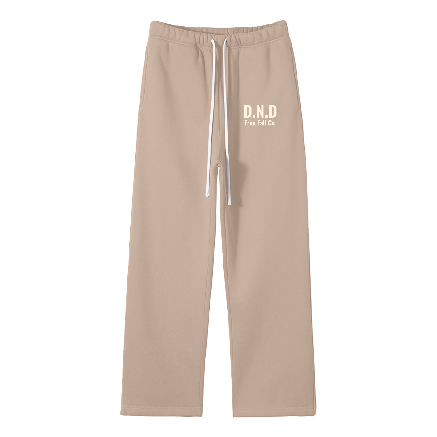 D.N.D Gray Apricot Straight Leg Sweat Pants