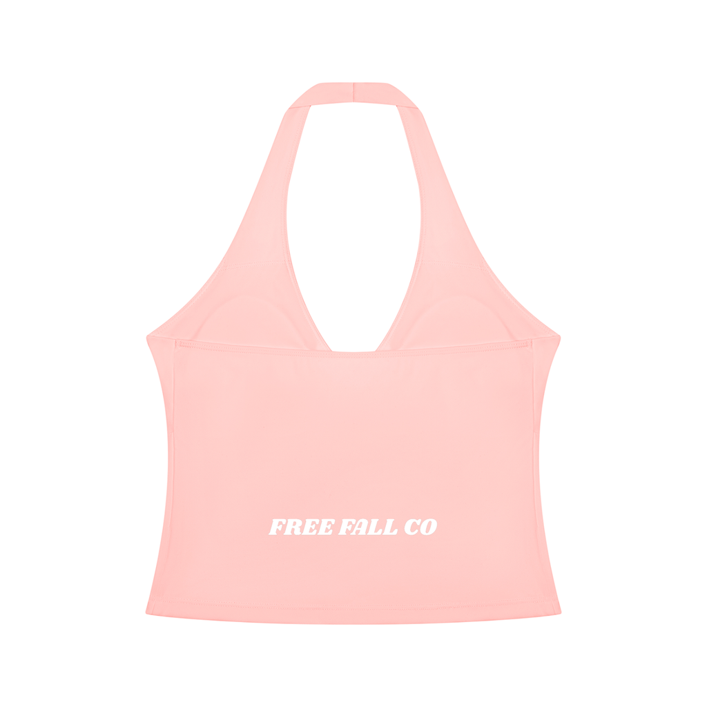 Women’s Ruched Halter Yoga Tank Top