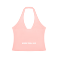 Women’s Ruched Halter Yoga Tank Top