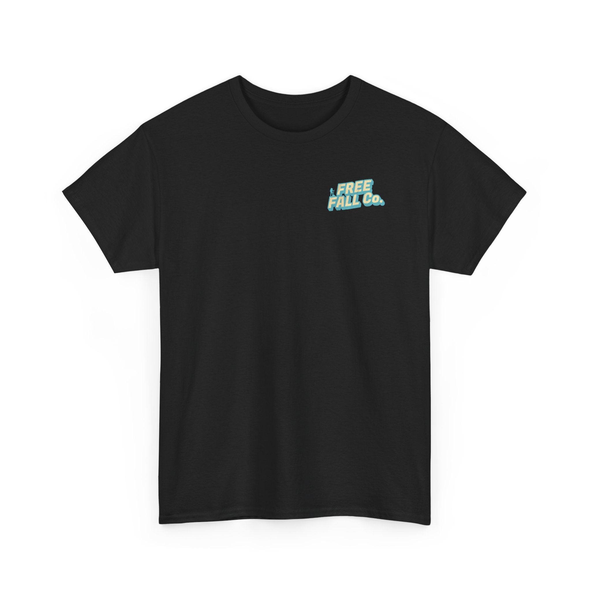 Stay Free Snowboard Tee — "Free Fall Co." Graphic T-Shirt