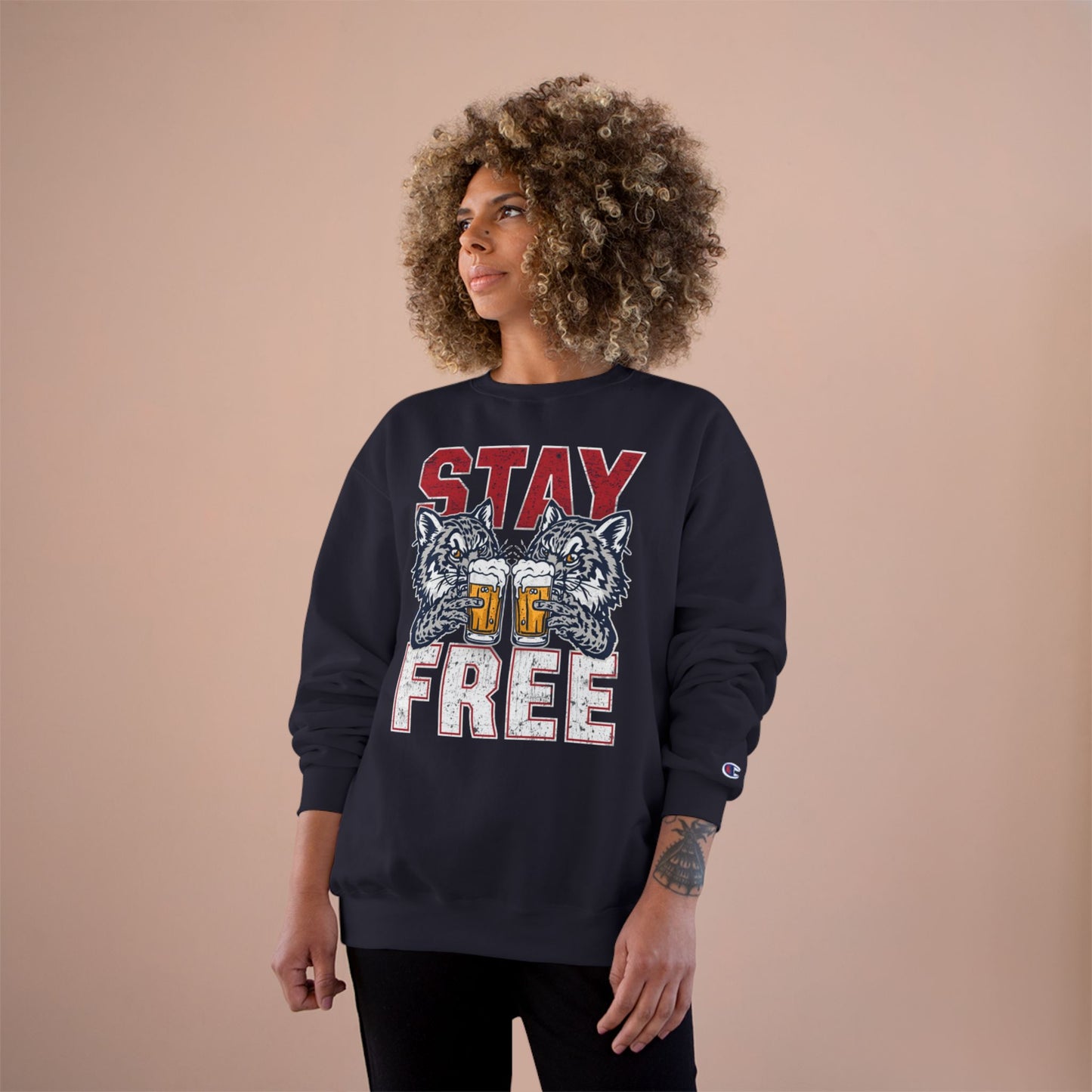 Stay Free Wildcats Champion Sweatshirt
