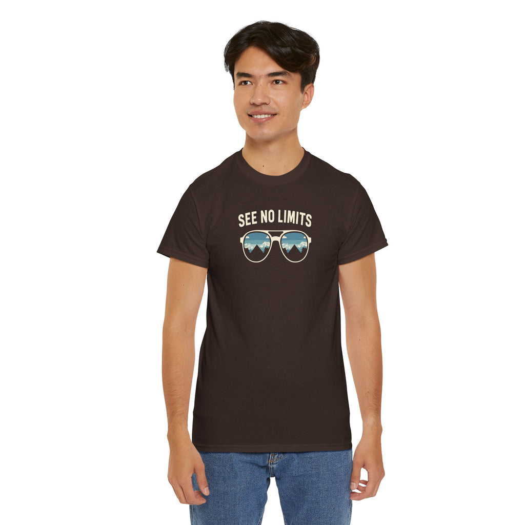 See No Limits Sunglasses Tee — Inspirational Graphic T-Shirt