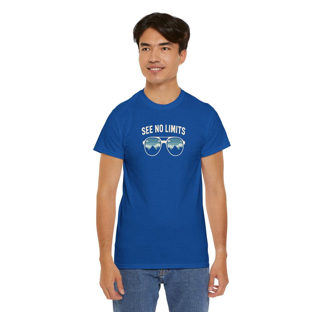 See No Limits Sunglasses Tee — Inspirational Graphic T-Shirt
