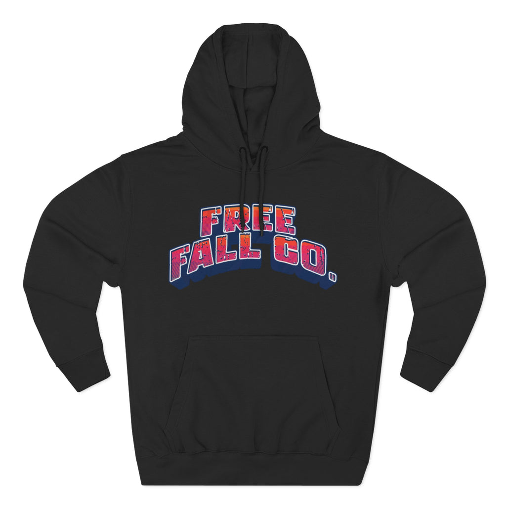 Free Fall Co. Retro Logo Hoodie - Vintage
