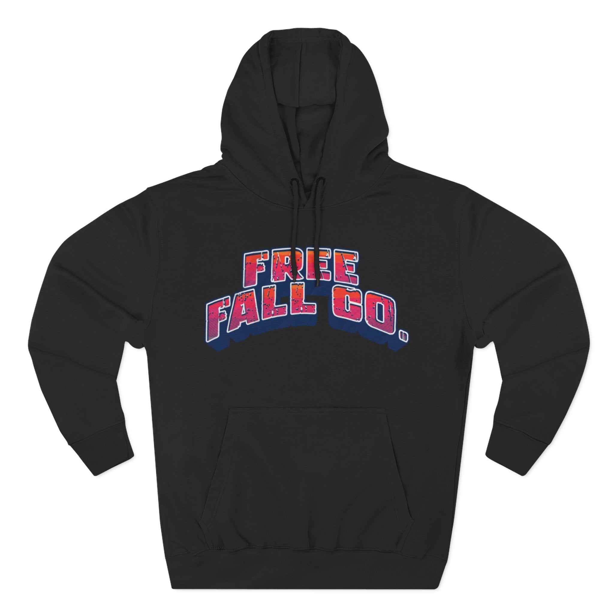 Free Fall Co. Retro Logo Hoodie - Vintage