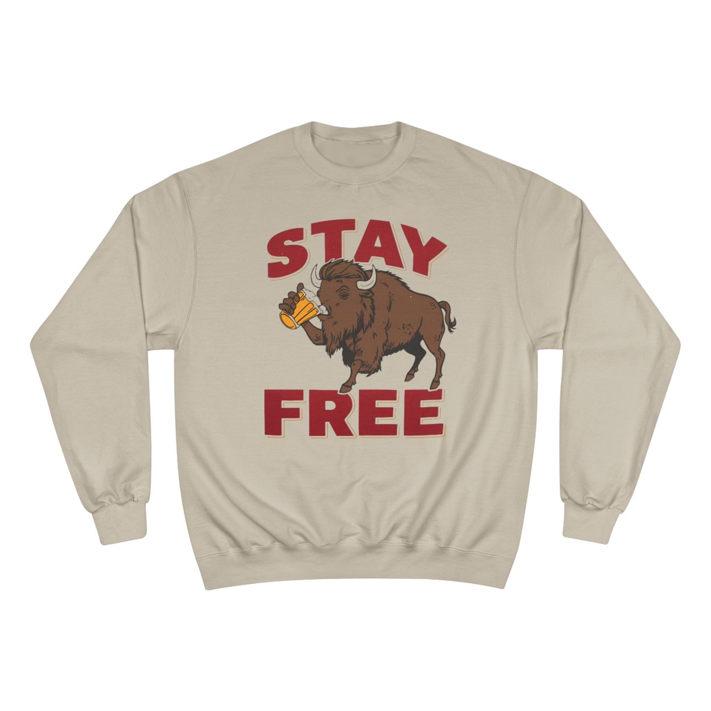 Stay Free Hoosiers Champion Crewneck