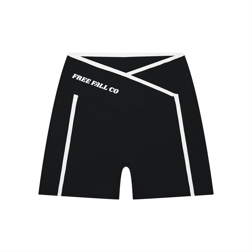 Women’s High Rise Color Block Yoga Shorts