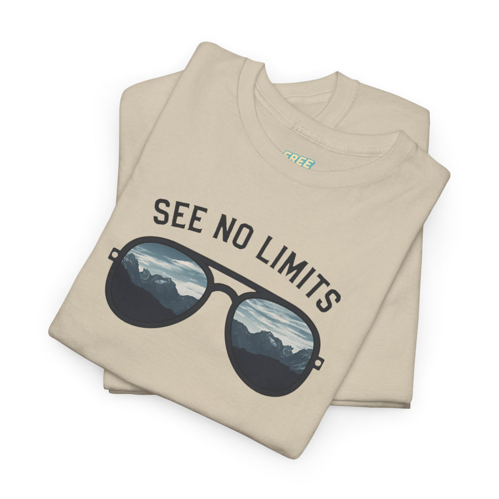 See No Limits Sunglasses Tee — Inspirational Graphic T-Shirt