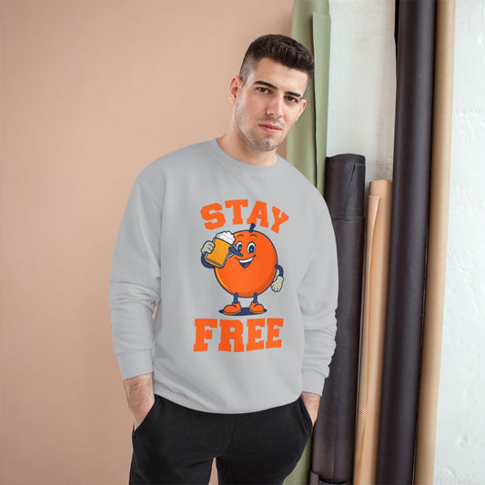 Champion Sweatshirt Stay Free Orange