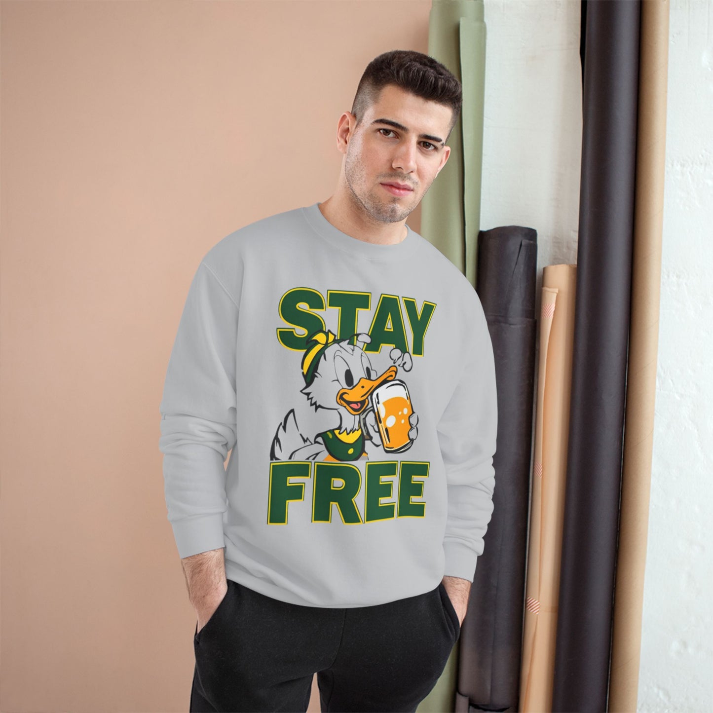 Stay Free Duck Champion Sweatshirt