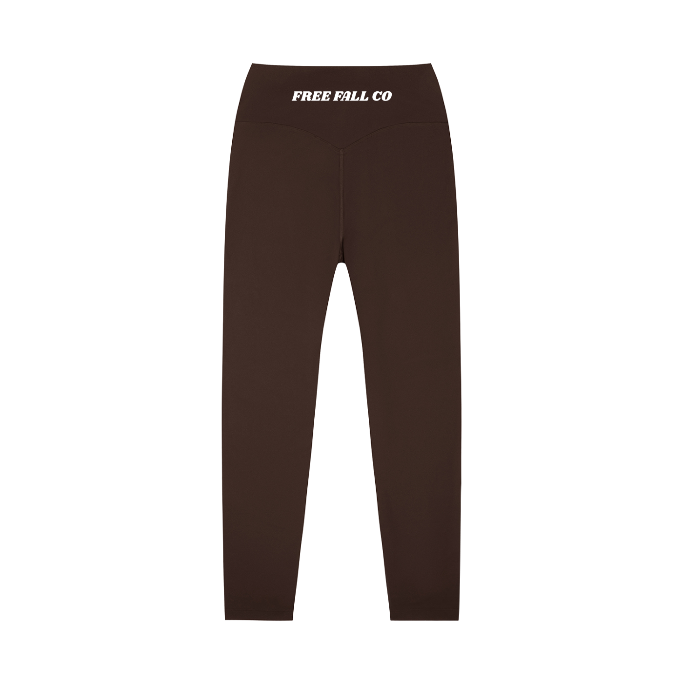 Brown High-Waisted Yoga Leggings