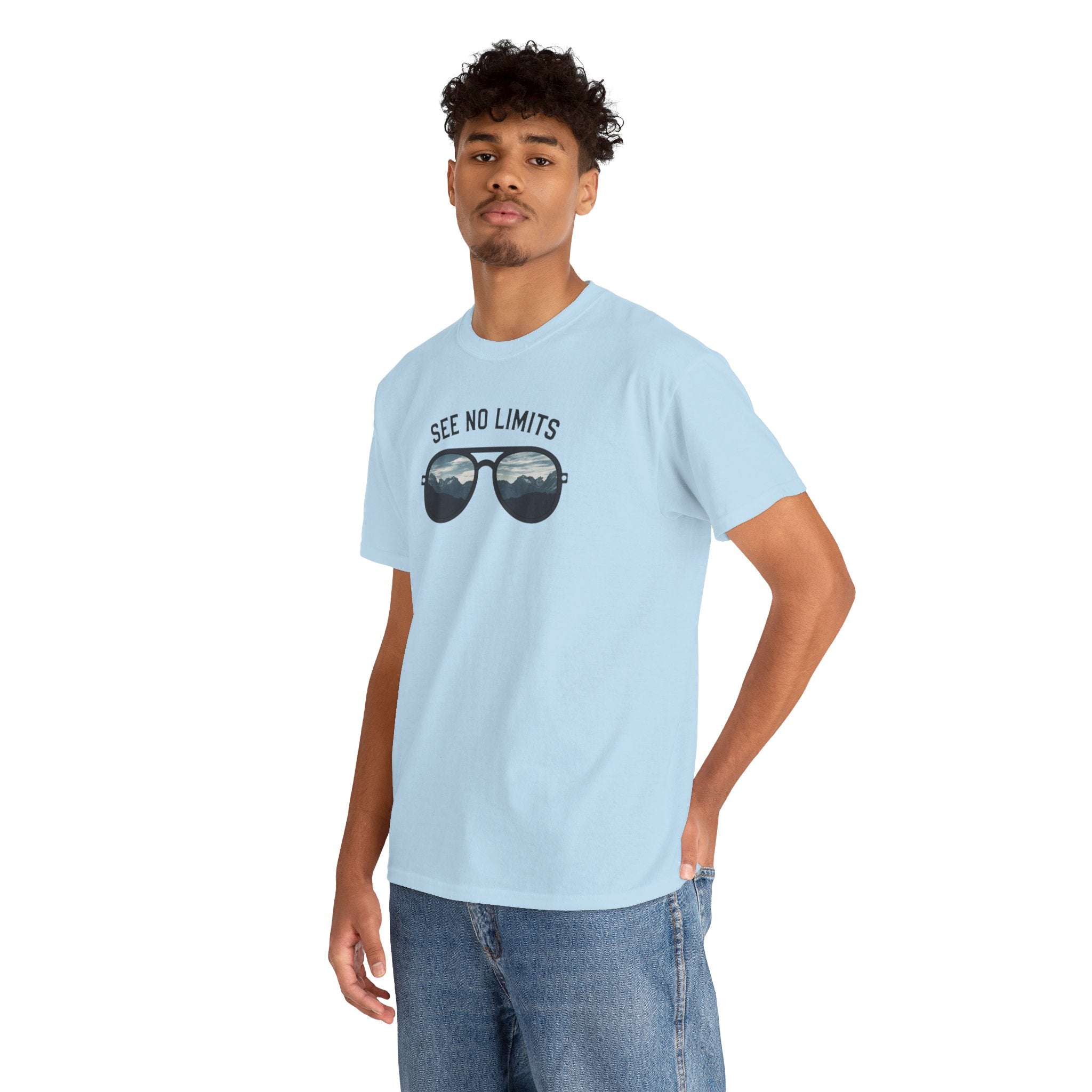 See No Limits Sunglasses Tee — Inspirational Graphic T-Shirt