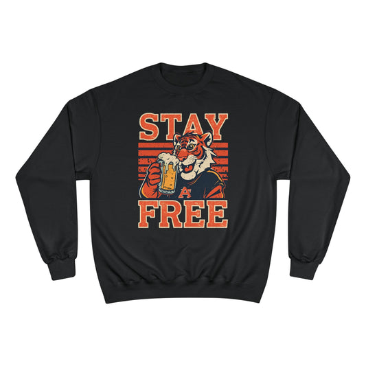 Stay Free Tigers Champion Crewneck
