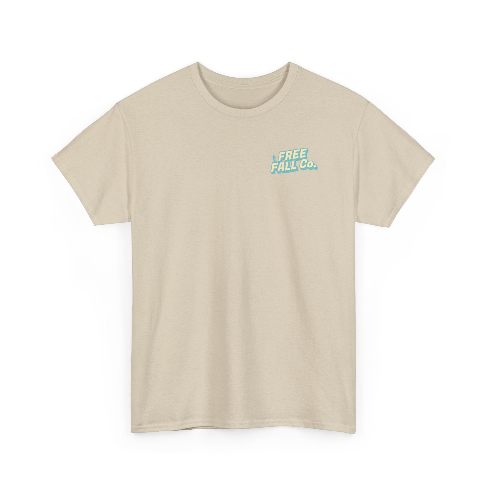 Stay Free Snowboard Tee — "Free Fall Co." Graphic T-Shirt