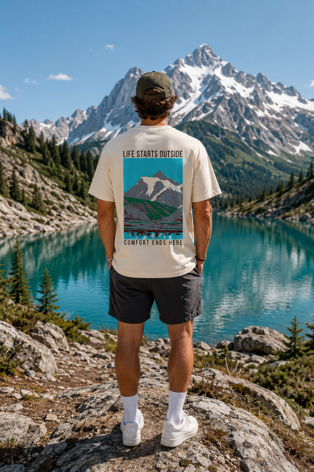 Glacier Peak Tee – Life Starts Outside