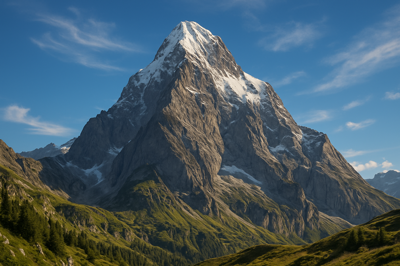 A mountain 