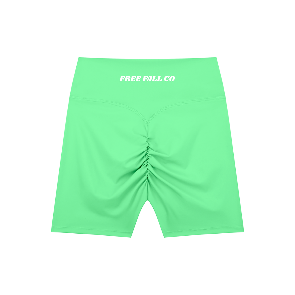 High-Waisted Blend Biker Shorts