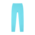 Lake Blue High-Waisted Yoga Leggings