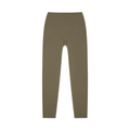 Gray Coffee High-Waisted Yoga Leggings