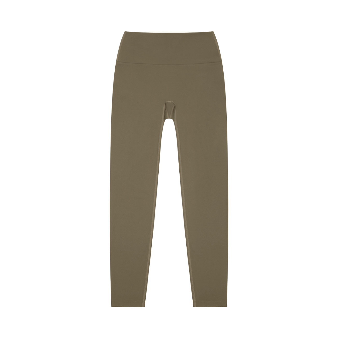 Gray Coffee High-Waisted Yoga Leggings