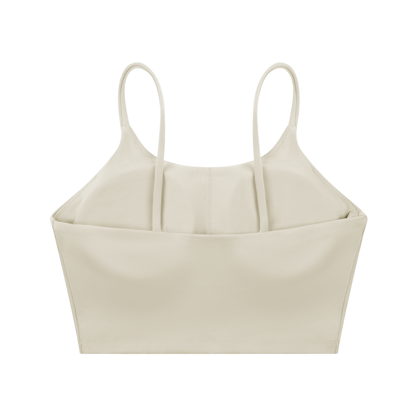 Light Gray Spaghetti Strap Yoga Sports Bra