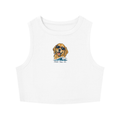 Women's Tight Crewneck Crop Tank Top