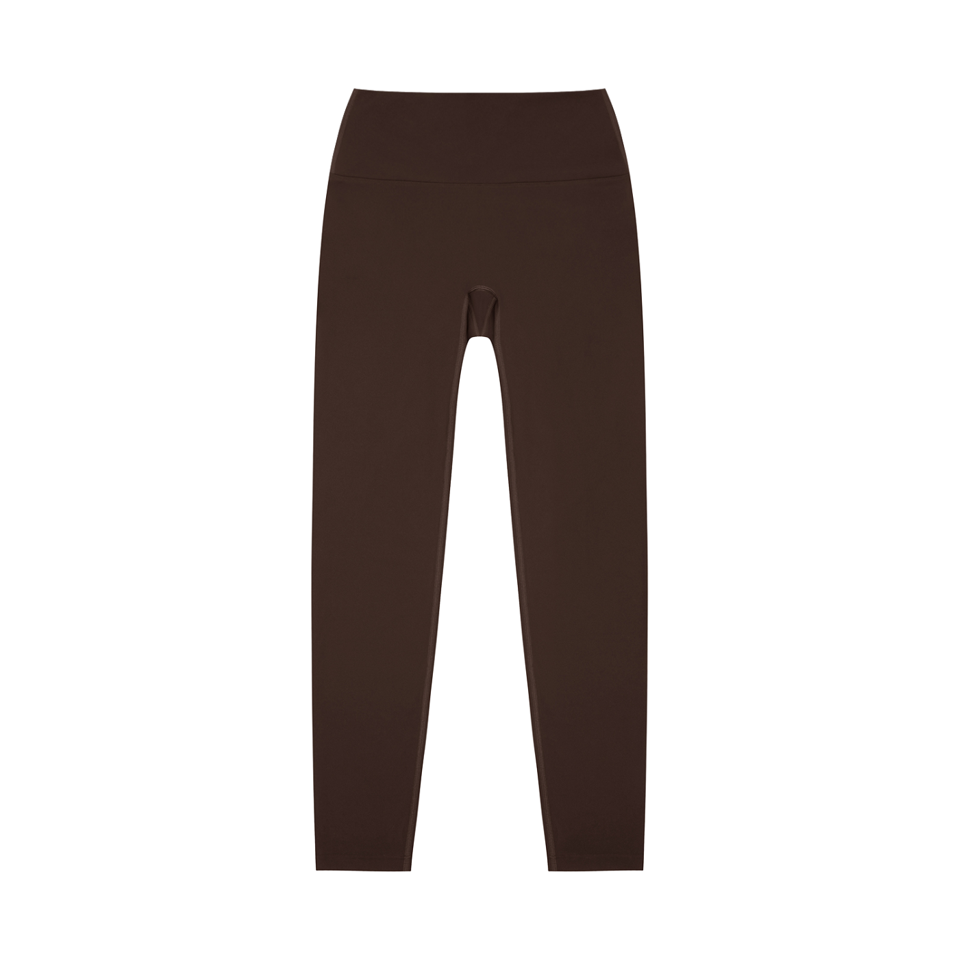 Brown High-Waisted Yoga Leggings