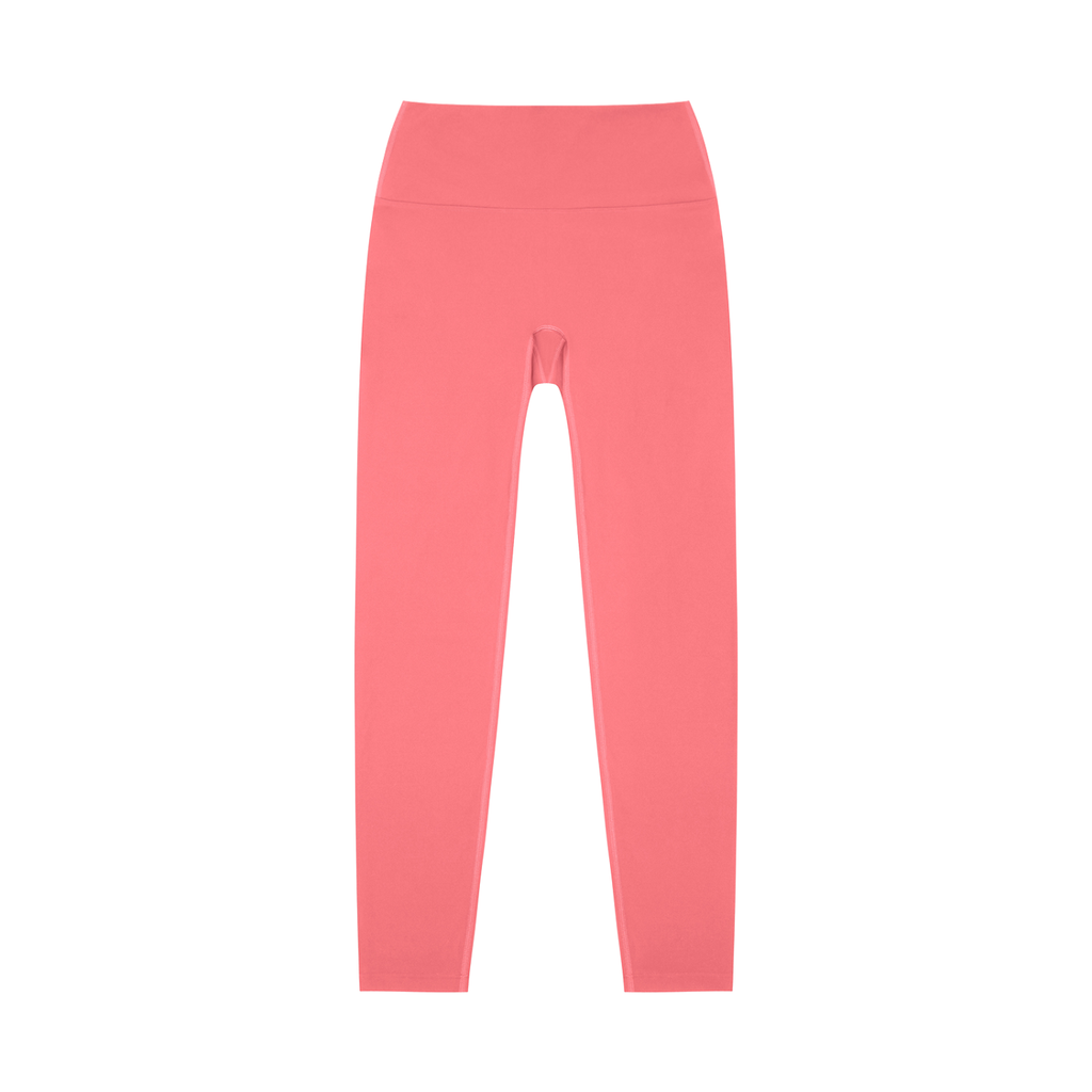 Pink High-Waisted Yoga Leggings