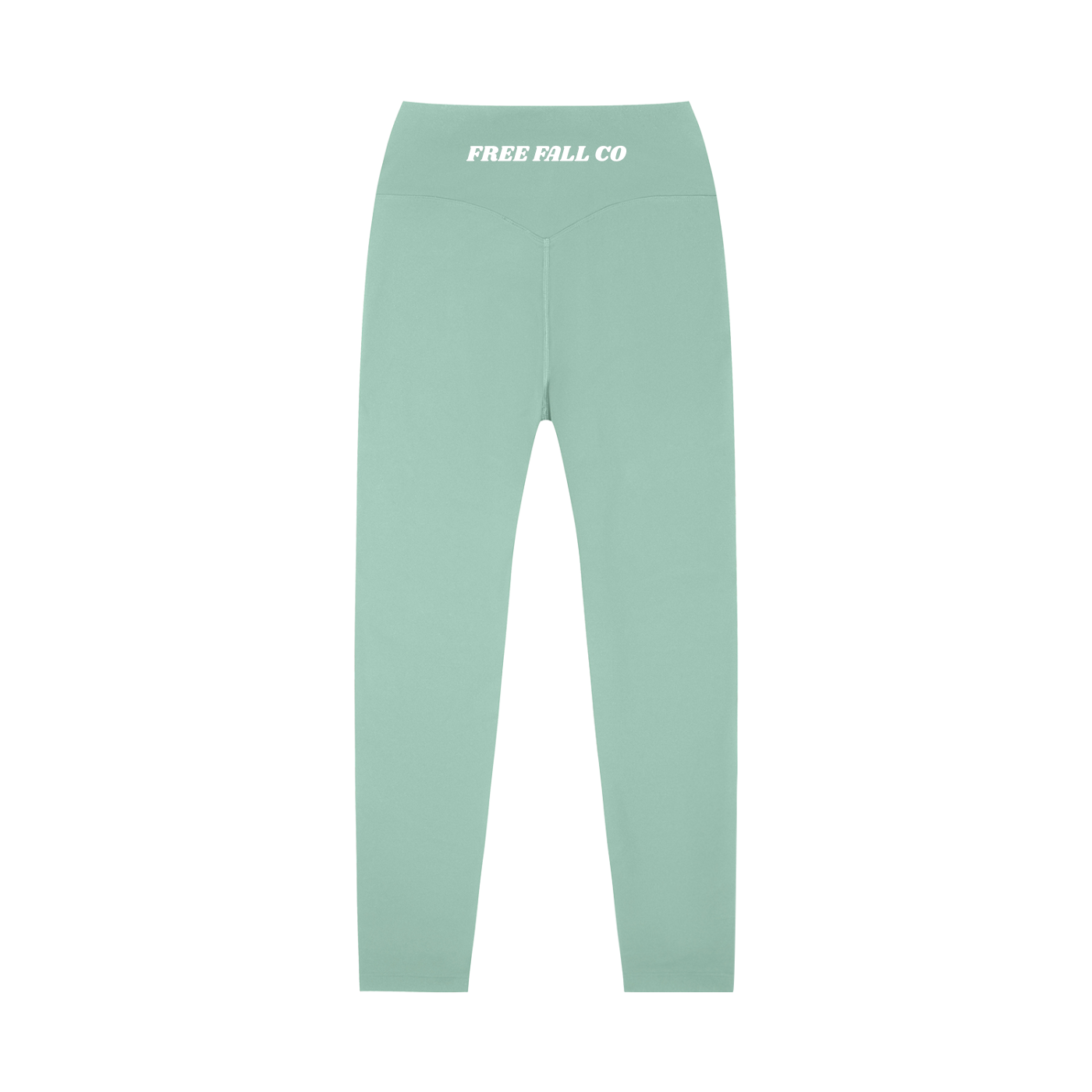 Light Green High-Waisted Yoga Leggings