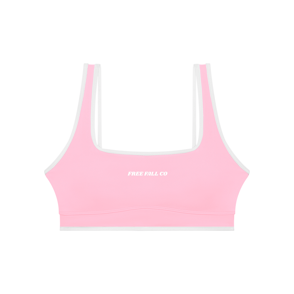 Women's Color Block Yoga Sports Bra