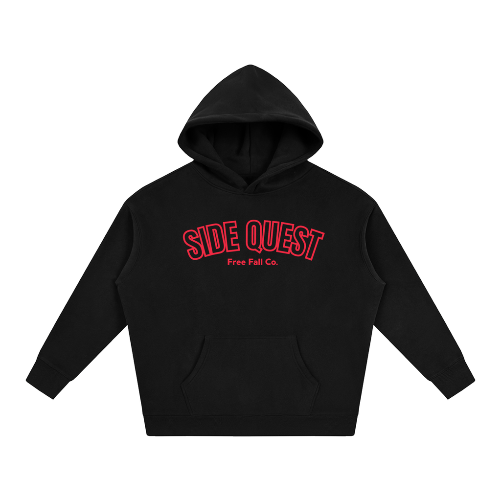 Side Quest Black & Red Hoodie